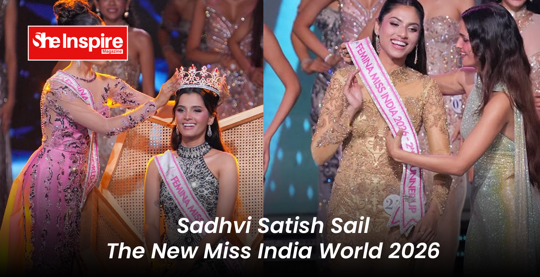 Sadhvi Satish Sail- The New Miss India World 2026.